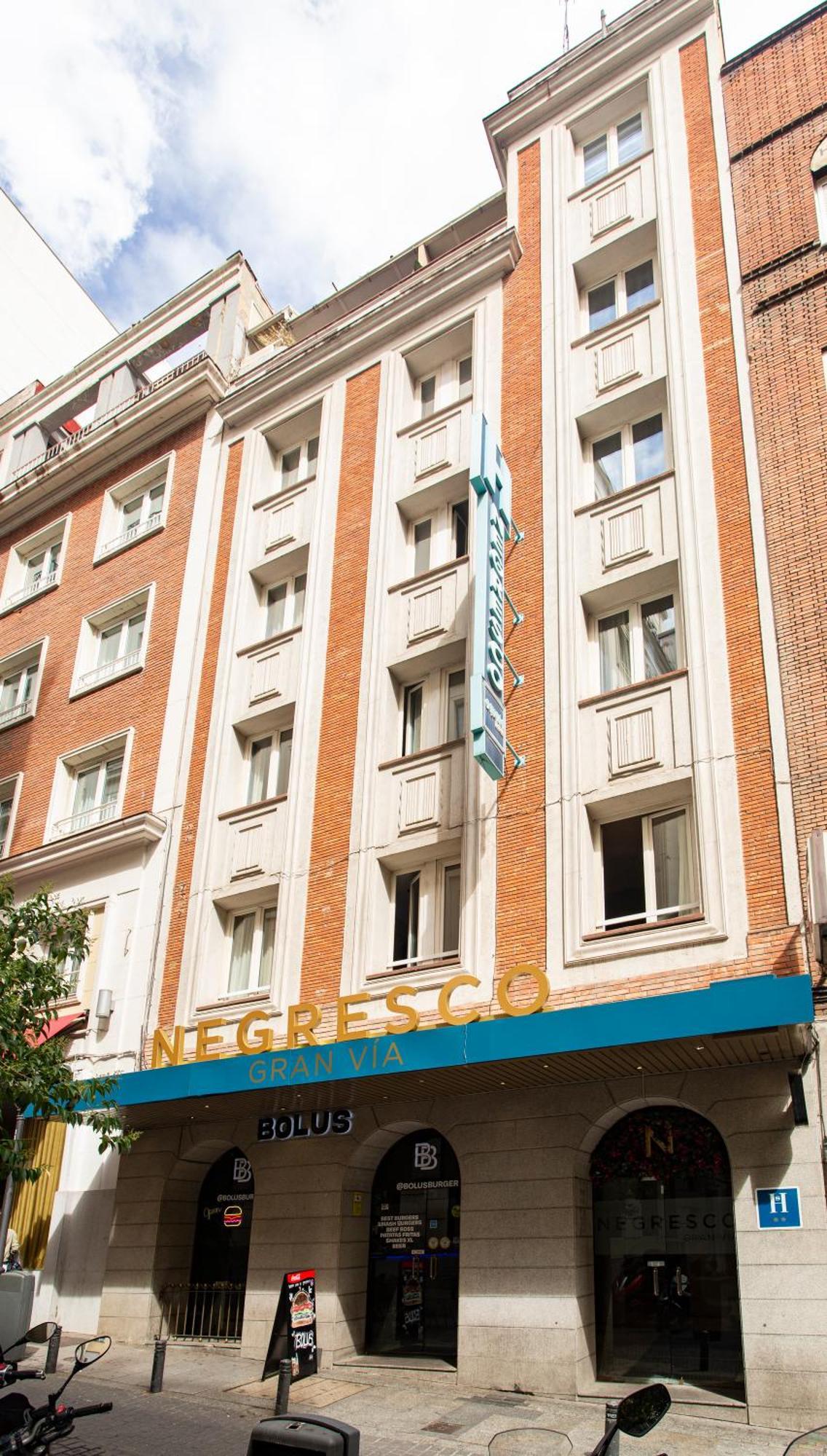 Negresco Gran Via Ξενοδοχείο Μαδρίτη Εξωτερικό φωτογραφία