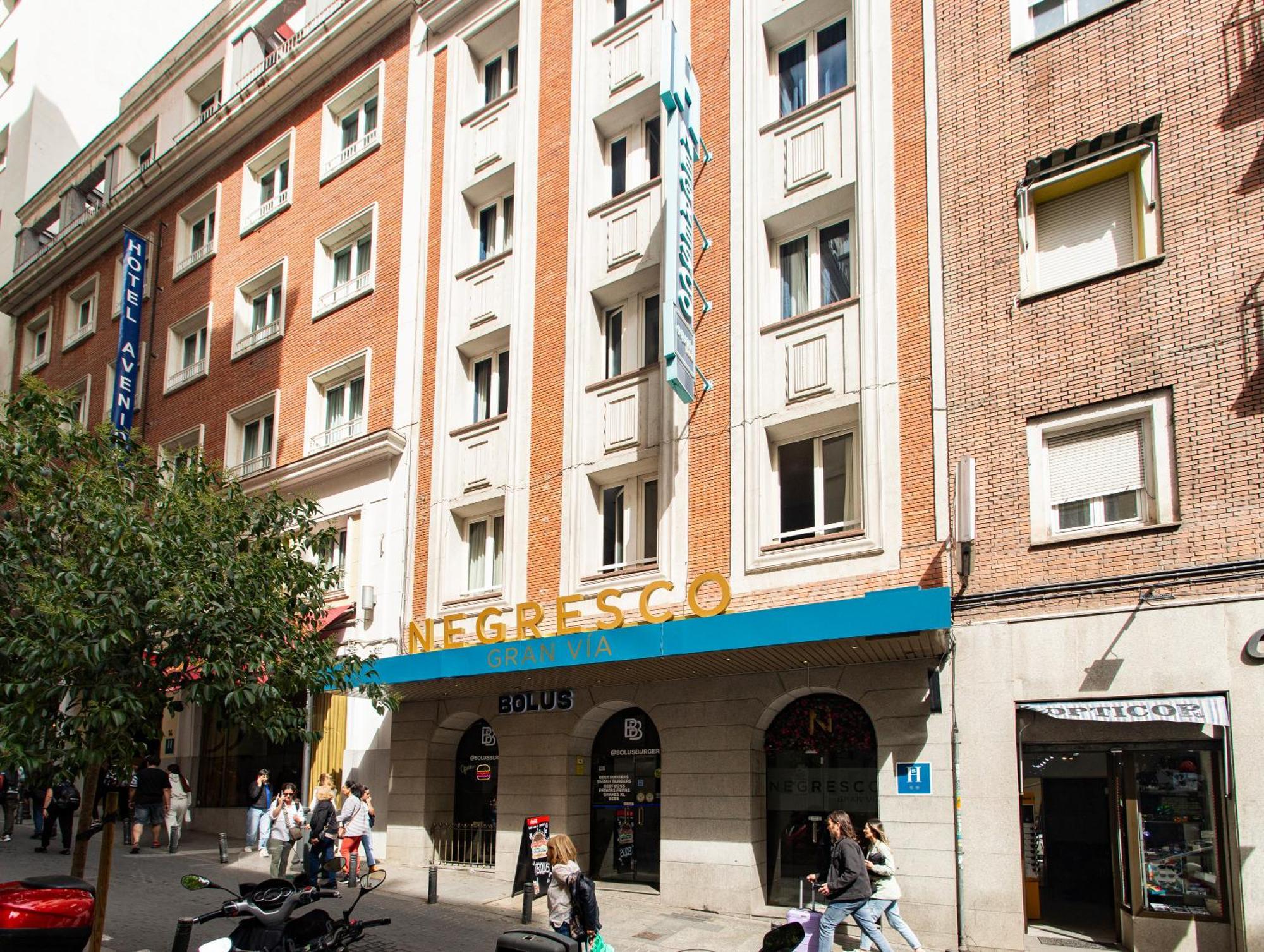Negresco Gran Via Ξενοδοχείο Μαδρίτη Εξωτερικό φωτογραφία